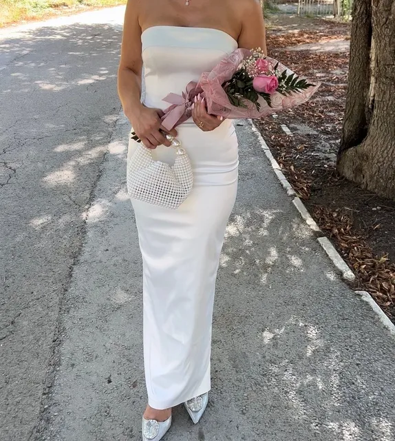 Fustan elegant – Fustan koktej me qira në Mitrovicë